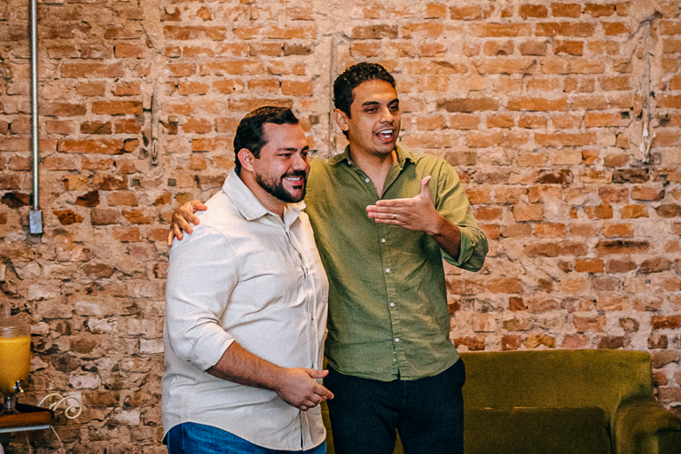 Guilherme e Aurélio do Grupo Braccio