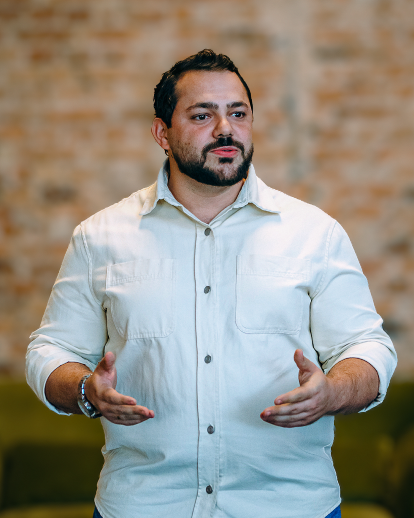 foto do Guilherme, Sócio do Grupo Braccio